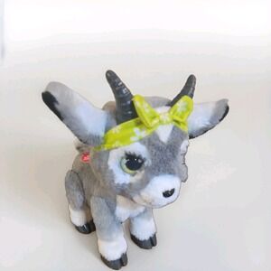 FurReal Daisy the Yoga Goat Interactive 11" Realistic Plush Toy Pet Works